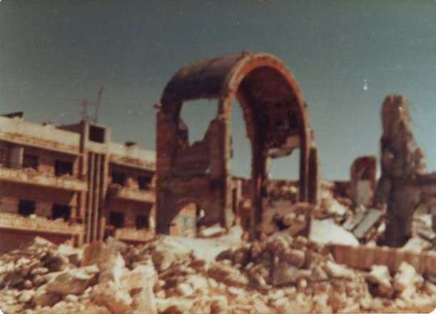 Hama Massacre aftermath 1982.